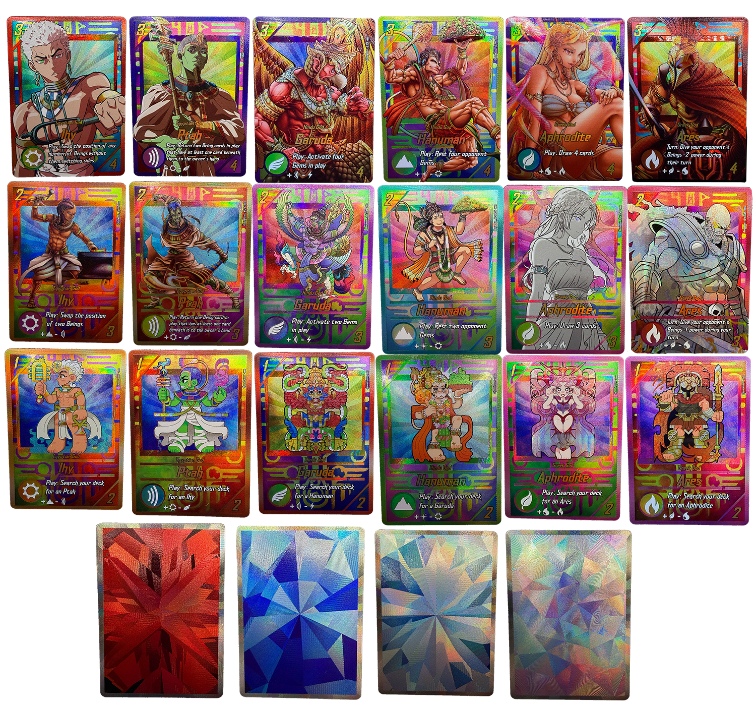 Gamma 2 Deck Textured Foil