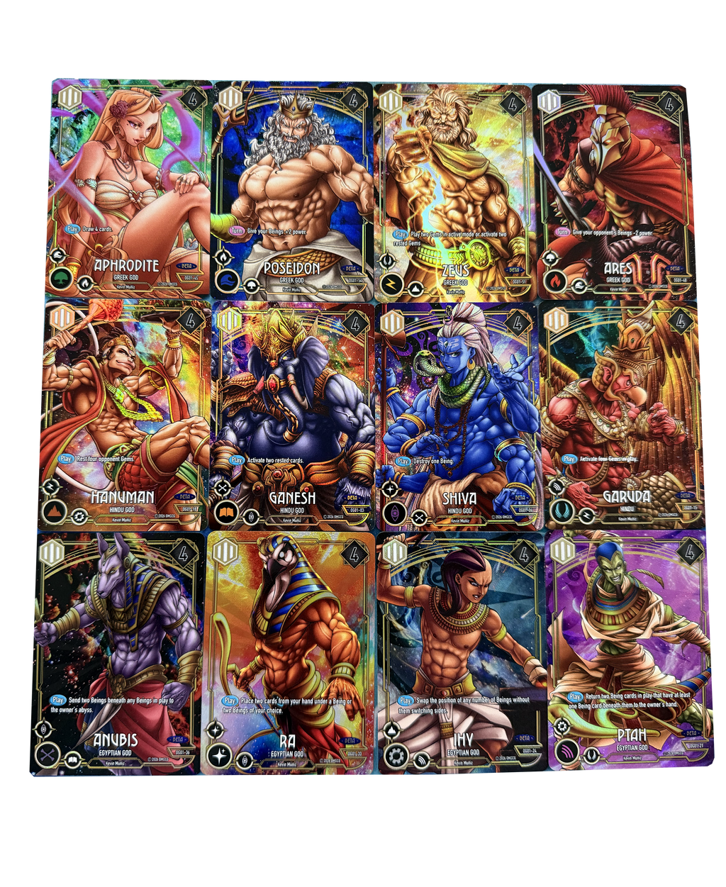 OG01 Beta Deck Case - Ancient Deities