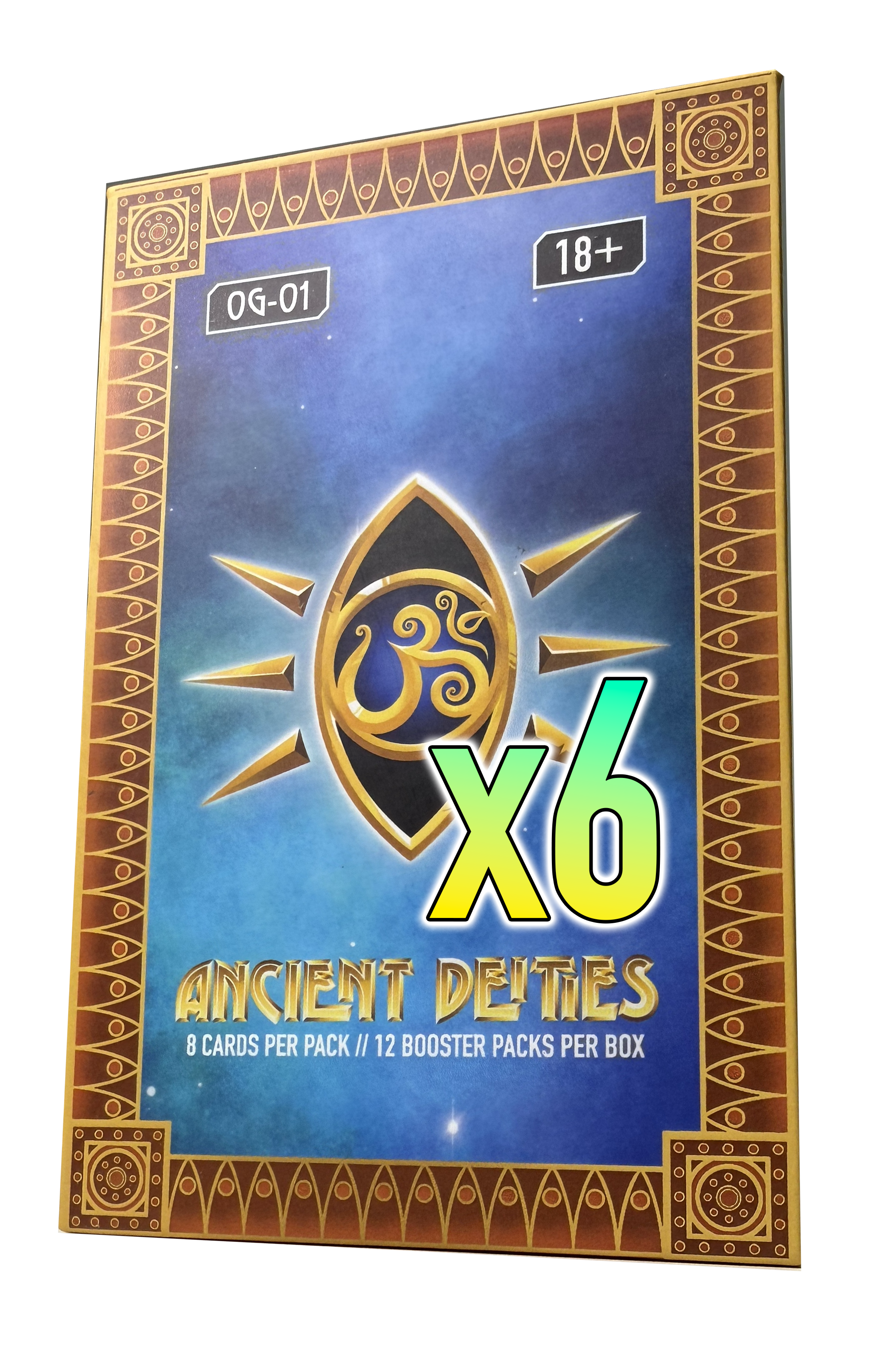 Pre-Order OG01 Ancient Deities Alpha Booster Case (6 Boxes)